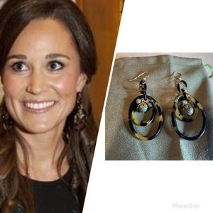 Stunning looped earrings ASO Pippa Middleton!